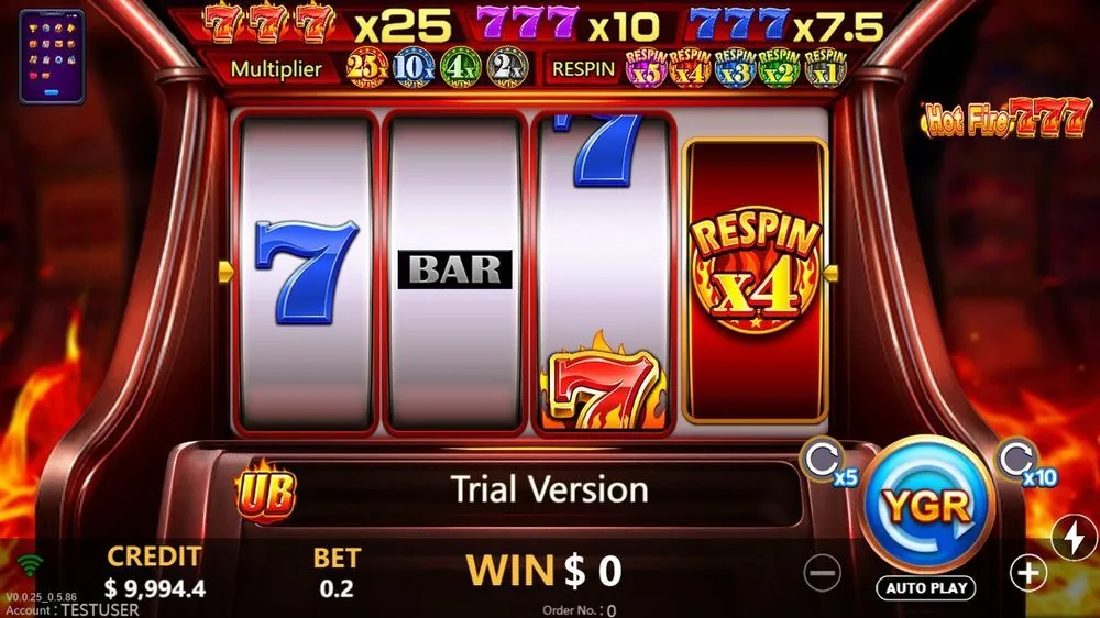 De feature-rol landt op RESPIN ×4: een gratis herdraai van de hoofdrollen met een viervoudige multiplier op een eventuele winst. Dít is de motor van het spel — de vierde rol beslist of er iets extra's gebeurt.